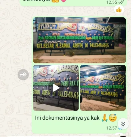 Pengiriman Papan Bunga Duka Bendungan Hilir