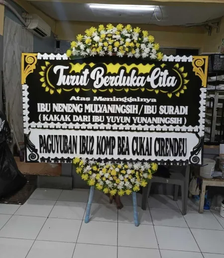 Papan Bunga Duka Bendungan Hilir
