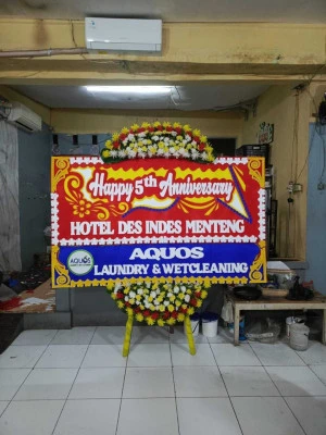 Papan Bunga di Bendungan Hilir